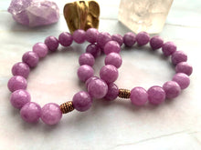 Load image into Gallery viewer, Lepidolite Healing Crystal Beads Bracelet