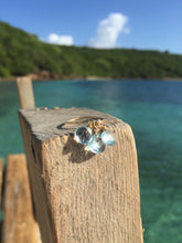 Load image into Gallery viewer, AAA Blue Topaz Dainty Size 2 Ring