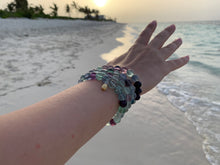 Load image into Gallery viewer, Flourite Healing Crystals Pick Your Charm Bracelets