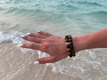 Load image into Gallery viewer, Tiger Eye &amp; Herkimer Diamond Healing Crystals Bracelet