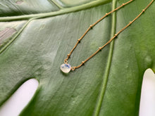 Load image into Gallery viewer, Dainty Moonstone Healing Crystal Gemstone Gold Filled Satellite Chain Necklace