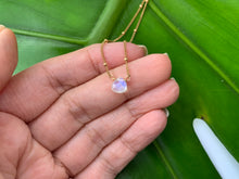 Load image into Gallery viewer, Dainty Moonstone Healing Crystal Gemstone Gold Filled Satellite Chain Necklace
