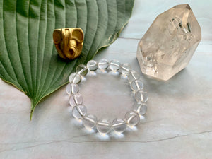 Quartz Gemstone Healing Crystal Bracelet