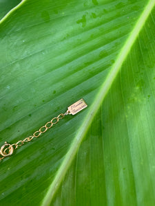 Amethyst and Citrine Crystal Gemstone Gold Filled Necklace