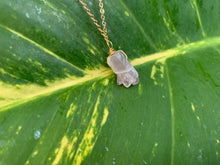 Load image into Gallery viewer, Raw Amethyst Gemstone Healing Crystal Gold Filled Pendant Necklace 0.4