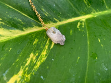 Load image into Gallery viewer, Raw Amethyst Gemstone Healing Crystal Gold Filled Pendant Necklace 0.4