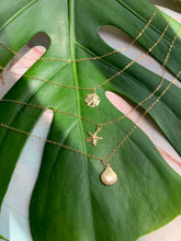 Load image into Gallery viewer, Moana Stack Sea Charm Gold Filled Necklaces
