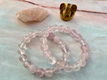 Load image into Gallery viewer, Rose Quartz Healing Crystals Bracelet