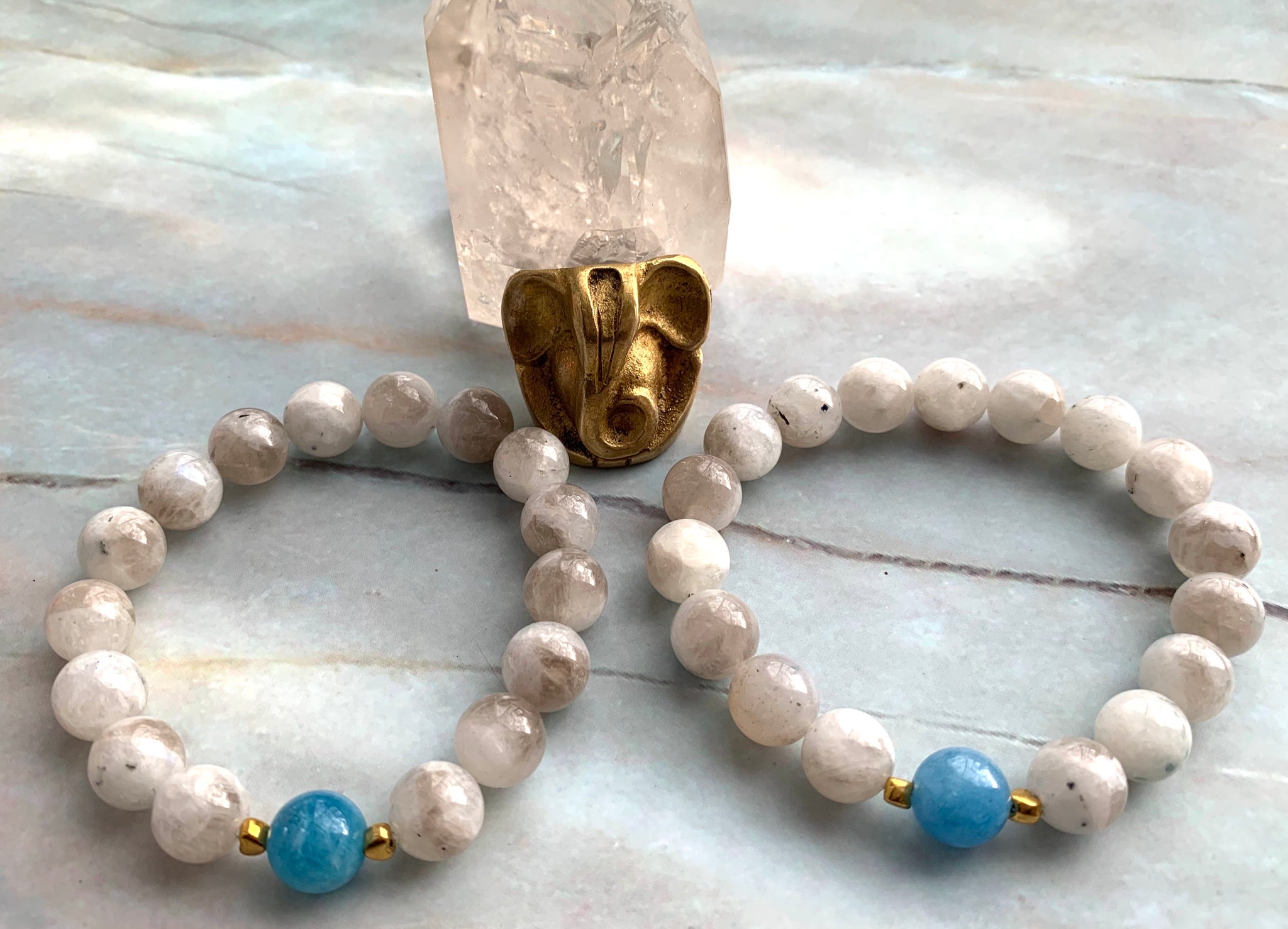 Buy Anger Management Crystal Healing Bracelet Online in India - karvachauth