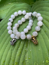 Load image into Gallery viewer, Remover of Obstacles Ganesh Moonstone Gemstone Bracelet