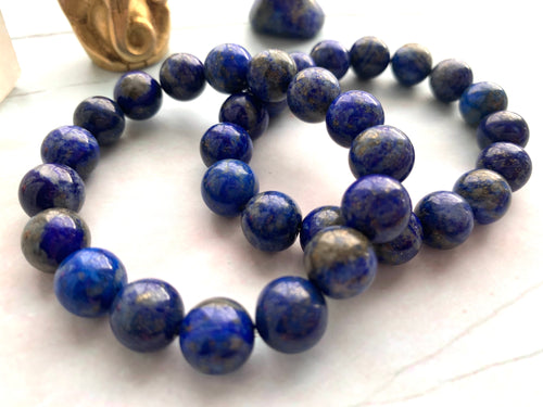 Lapis Lazuli Healing Crystal Beads Bracelet
