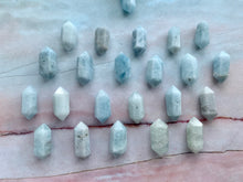Load image into Gallery viewer, Double Terminated Aquamarine Gemstone Necklace