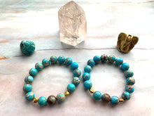Load image into Gallery viewer, Jasper Healing Crystal Beads Bracelet