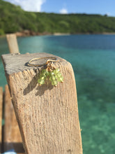 Load image into Gallery viewer, Green Peridot Dainty Size 5.5 Ring