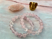 Load image into Gallery viewer, Rose Quartz Healing Crystals Bracelet