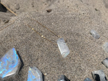 Load image into Gallery viewer, Raw Moonstone Healing Crystal Gold Filled Heart Necklace