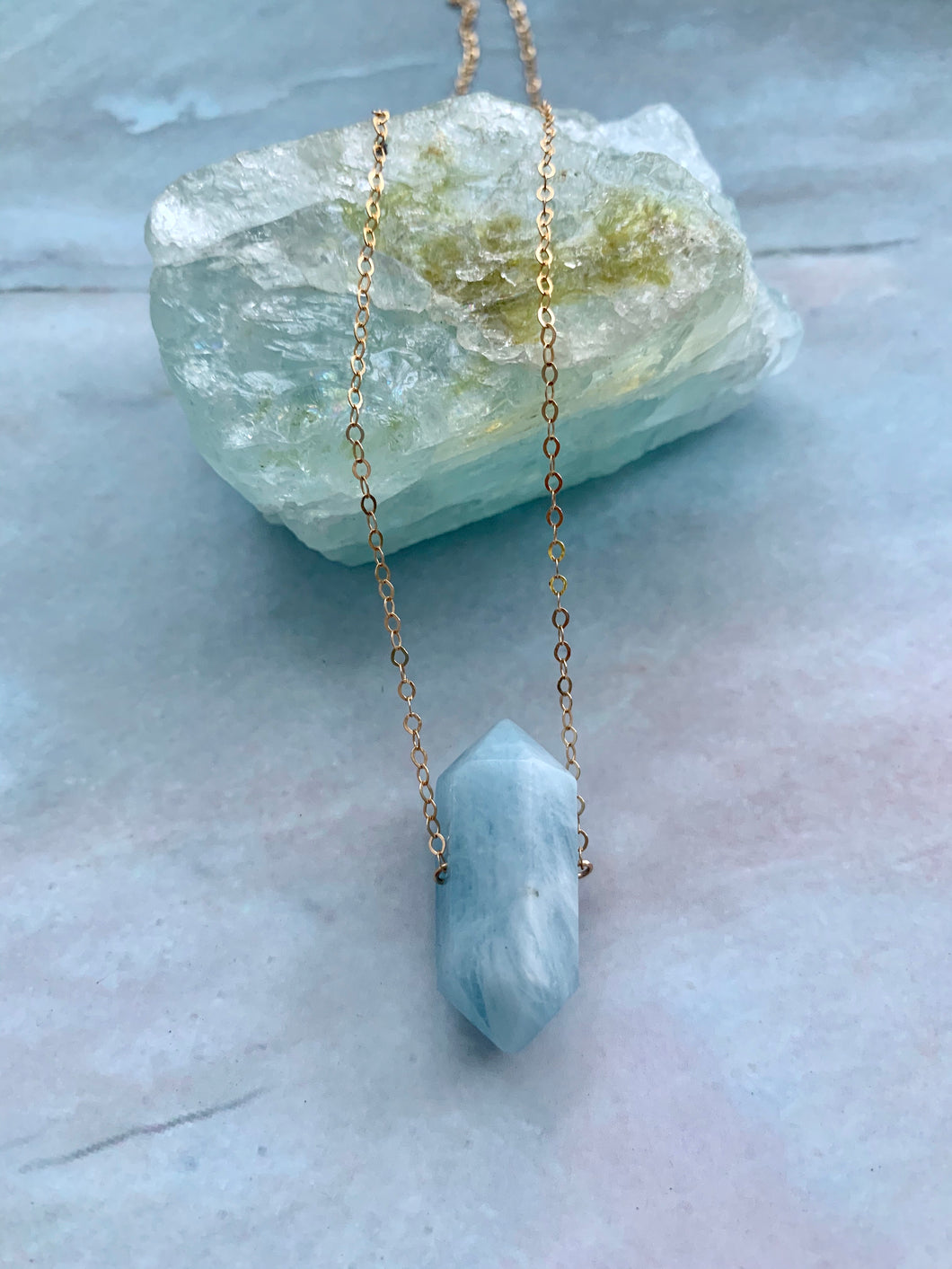 Opal Crystal Necklace
