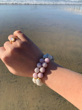 Load image into Gallery viewer, Moonstone and Kunzite Healing Crystal Bracelet