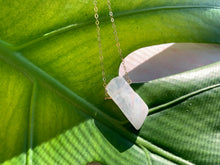 Load image into Gallery viewer, Raw Moonstone Healing Crystal Gold Filled Heart Necklace