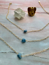 Load image into Gallery viewer, Raw Amethyst Gemstone Healing Crystal Gold Filled Heart Choker Necklace