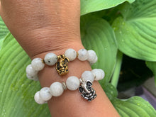 Load image into Gallery viewer, Remover of Obstacles Ganesh Moonstone Gemstone Bracelet