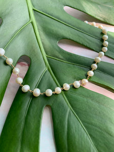 Freshwater Pearl Gold Plated Necklace