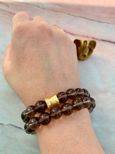 Load image into Gallery viewer, Smoky Quartz Healing Crystals Bracelet