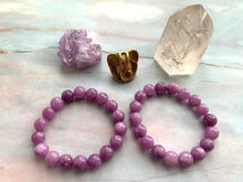 Load image into Gallery viewer, Lepidolite Healing Crystal Beads Bracelet