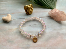 Load image into Gallery viewer, Angel Aura Quartz Healing Crystals Stardust Charm Bracelet