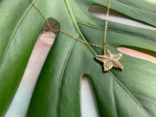 Load image into Gallery viewer, Mother of Pearl Starfish Pendant Necklace