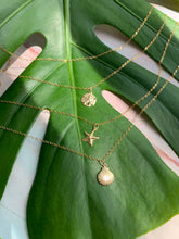Load image into Gallery viewer, Moana Stack Sea Charm Gold Filled Necklaces