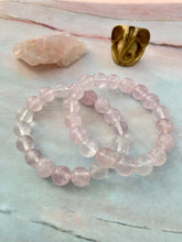 Load image into Gallery viewer, Rose Quartz Healing Crystals Bracelet