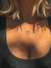 Load image into Gallery viewer, Raw Lavender Kunzite Gemstone Healing Crystal Rose Gold Plated Pendant Necklace Natasha