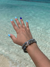 Load image into Gallery viewer, Labradorite &amp; Herkimer Diamond Healing Crystal Bracelet